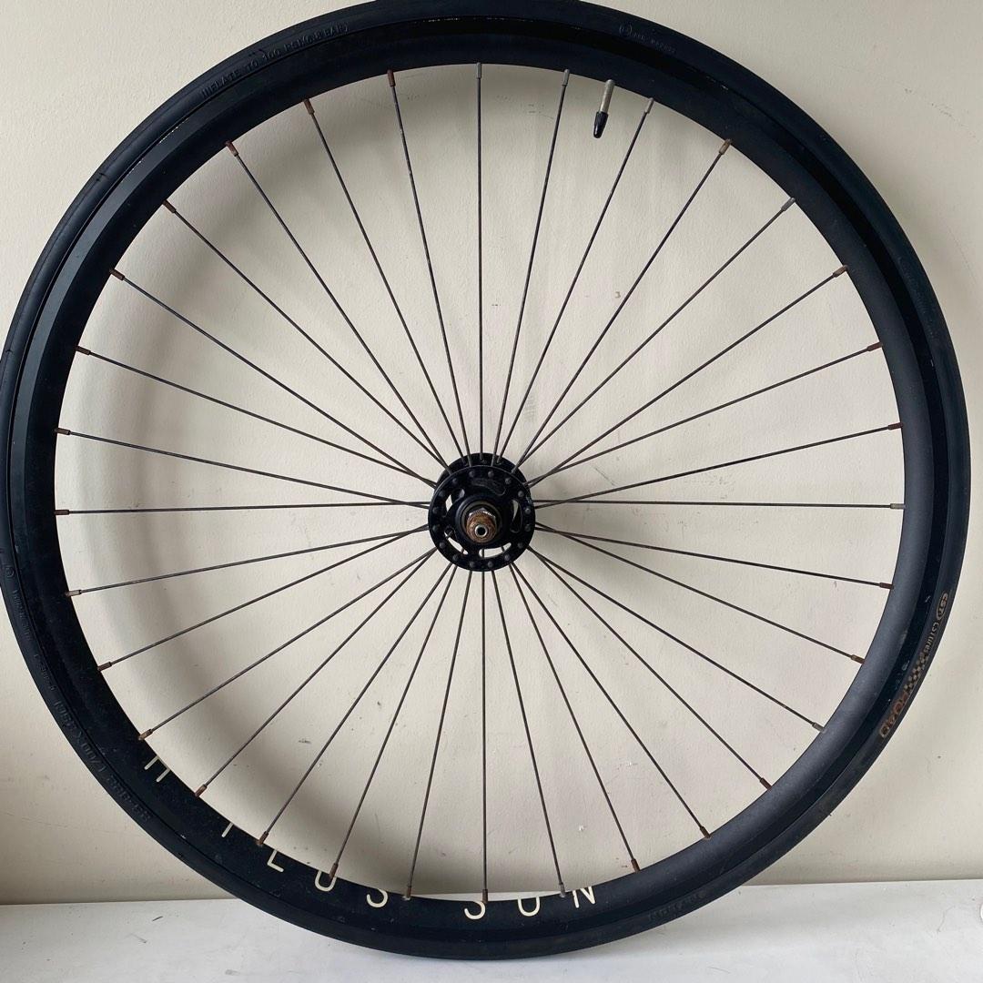 Hplusson Sl42 / archetype wheelset laced to Novatec wtt Carbon wheelset ...