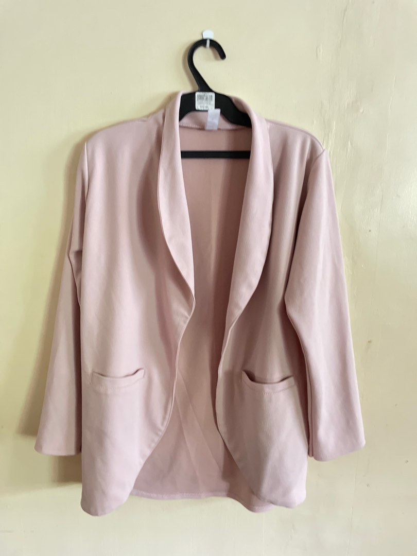 Light Pink Paisley Blazer main image 0