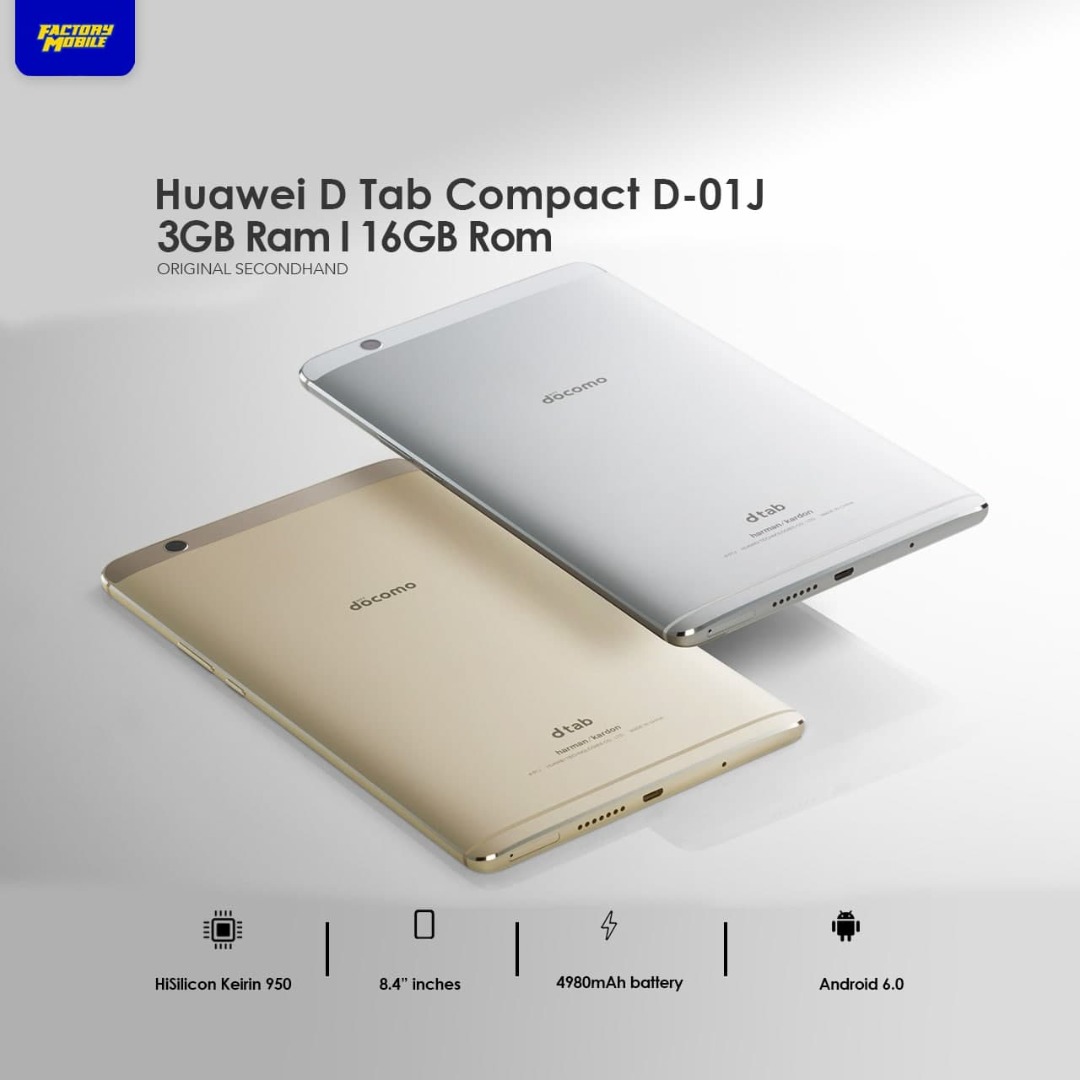 Huawei D Tab Compact D-01J, Mobile Phones & Gadgets, Mobile Phones