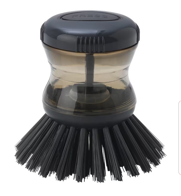 IKEA Dish Brush with Soap Dispenser, Furniture & Home Living, Cleaning