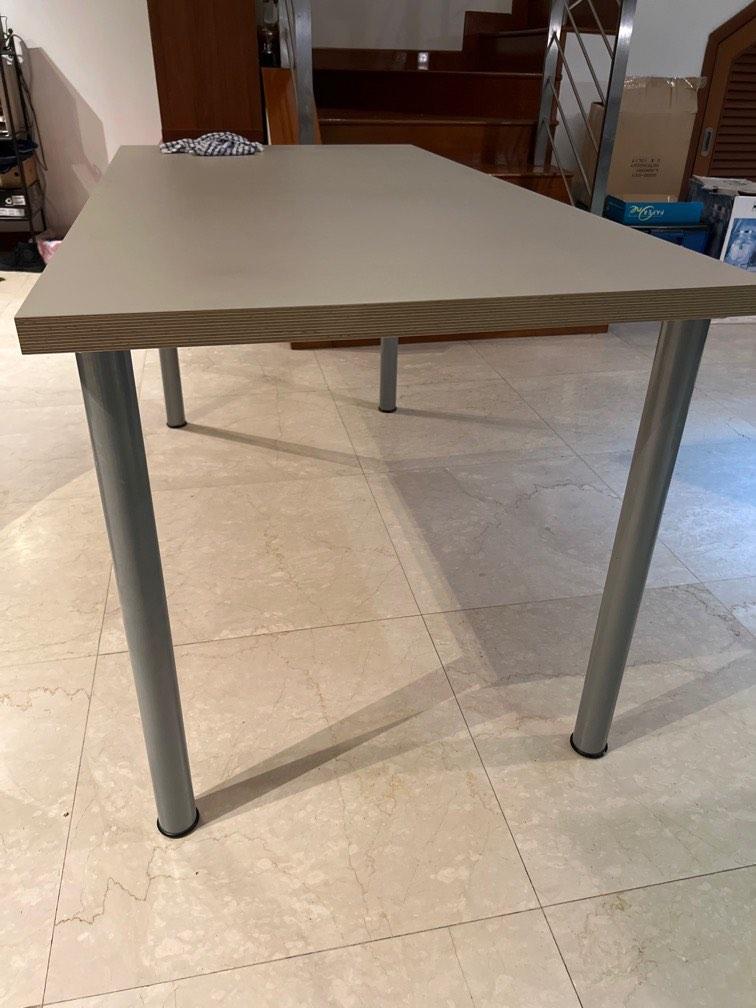 IKEA LINNMON Table Top with ADILS Table Legs, Furniture & Home Living