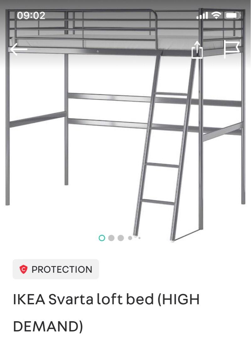 Ikea Loft Bed Frame, Furniture & Home Living, Home Improvement
