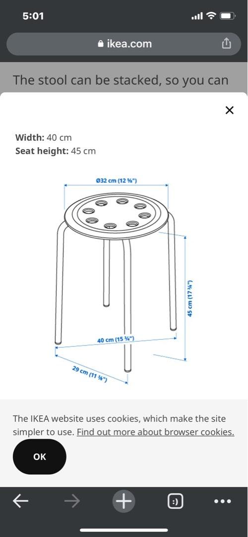 Ikea Marius Stool Red 1666515821 Ca9a0a88 Progressive 