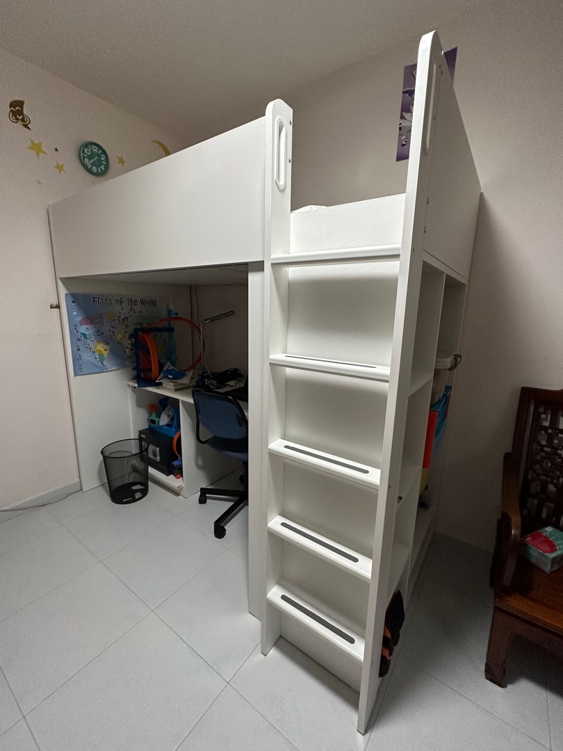 IKEA Smastad Loft / Bunk Bed, Furniture & Home Living, Furniture, Bed