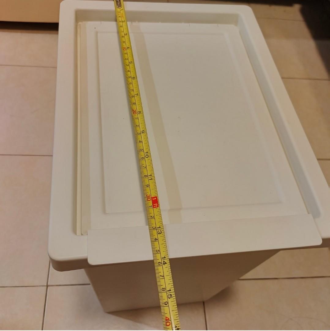 IKEA Storage Bin with lid Attic Storage, Furniture & Home Living