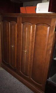 JAPAN THICK SOLID WOOD WARDROBE CHEST DRAWER CABINET