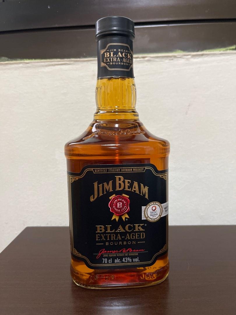 Jim Beam Black Extra Aged, Food & Drinks, Beverages on Carousell