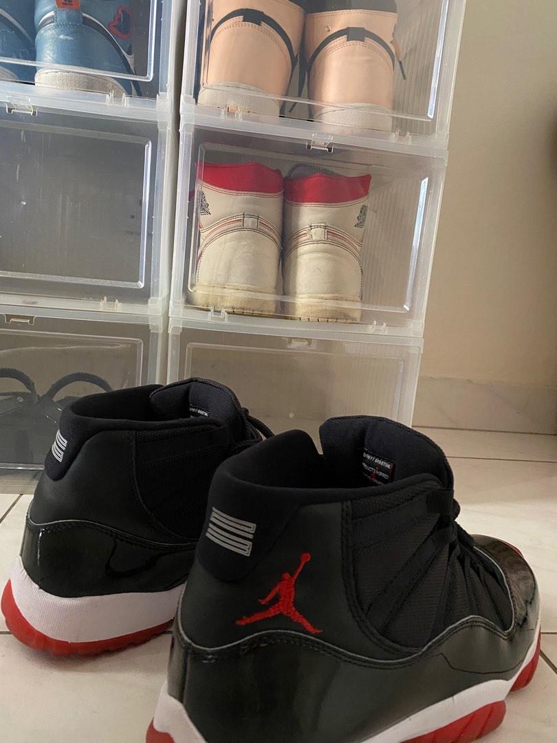 Jordan 11 Bred 2019 playoff Men s Fashion Footwear Sneakers on