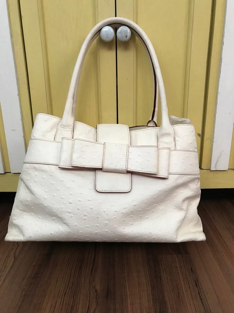 Kate spade ostrich discount handbag