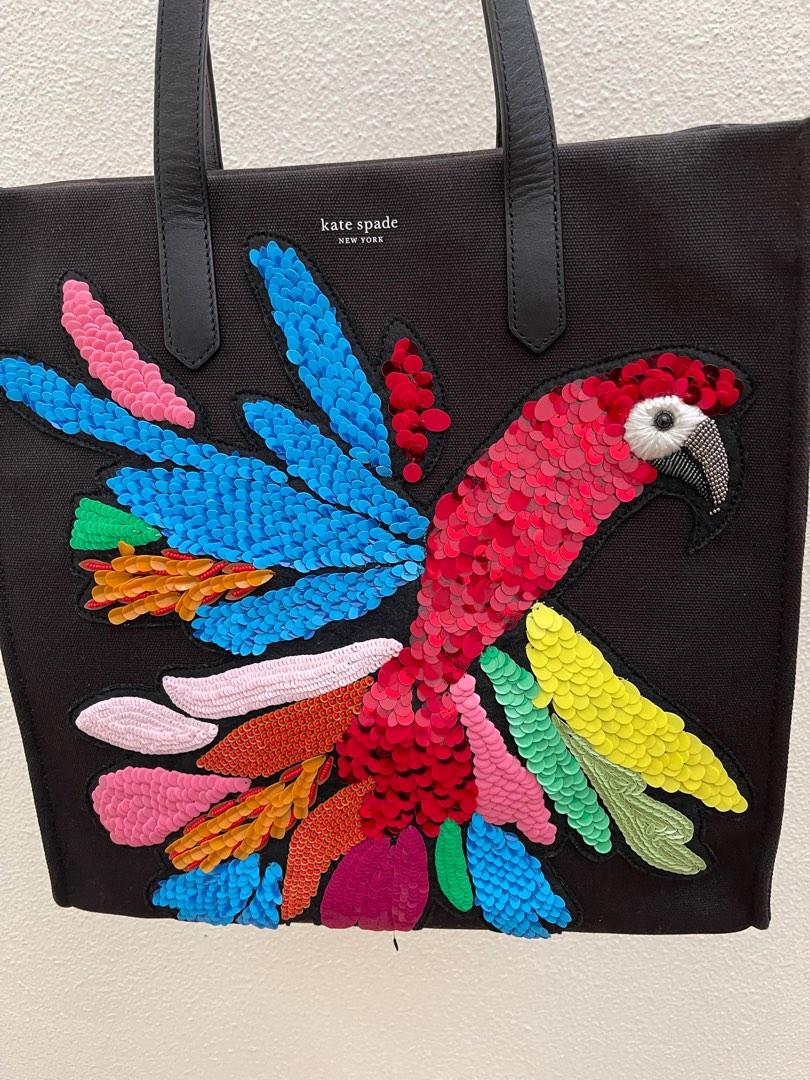 Kate spade sales parrot tote