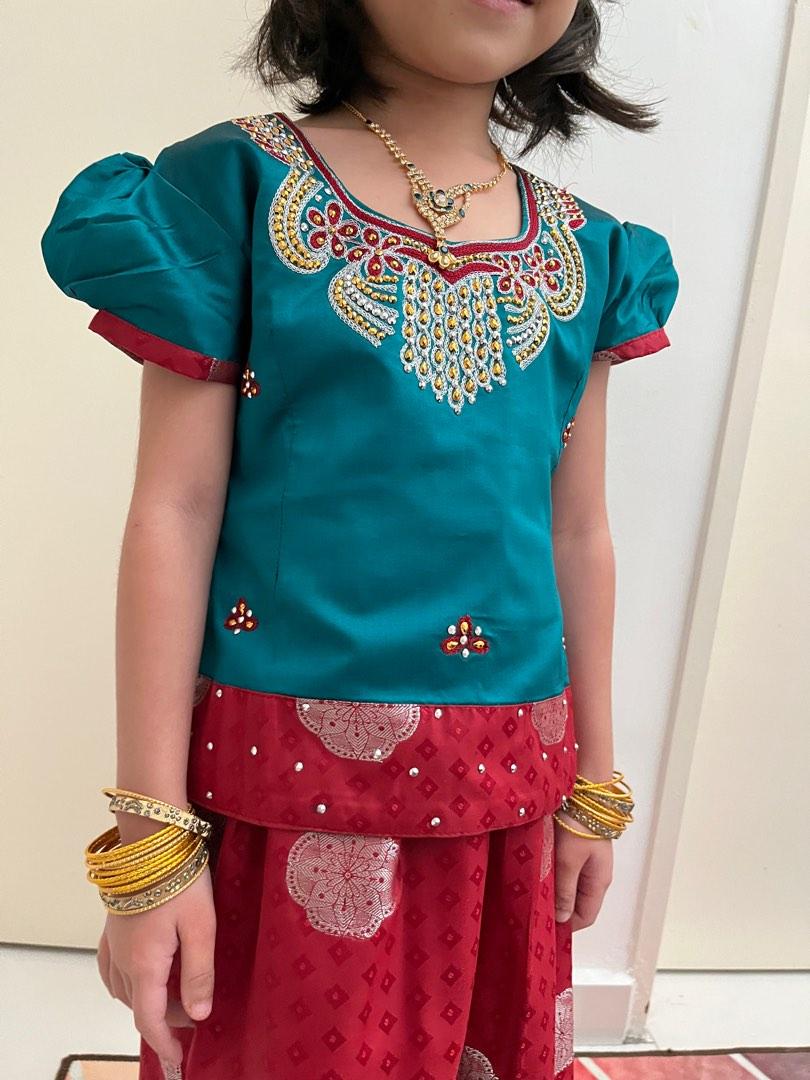 Buy Kids mastani saree 9 to 10 years girl at Amazon.in