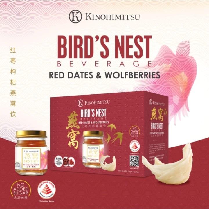 Kinohimitsu Bird's Nest with Red Dates & Wolfberries, Health
