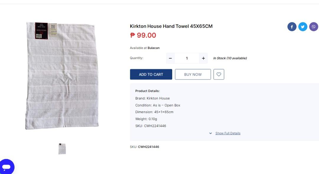 Kirkton house 2025 hand towels
