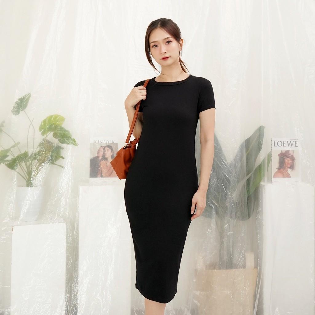 Dress kaos top polos