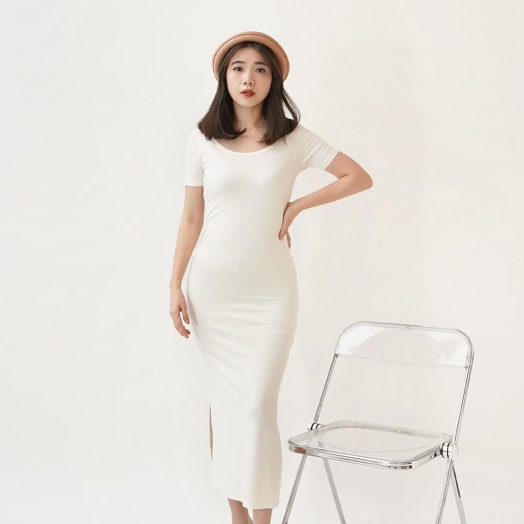 sachin and babi light blue dress 6 White Dresses To Wear This Graduation Season main image 0