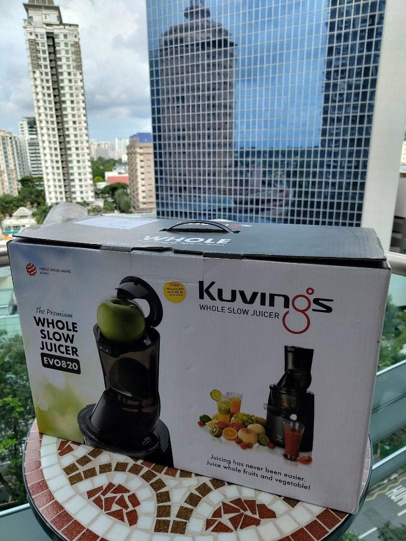 Kuvings EVO820 Whole slow Juicer, TV & Home Appliances, Kitchen