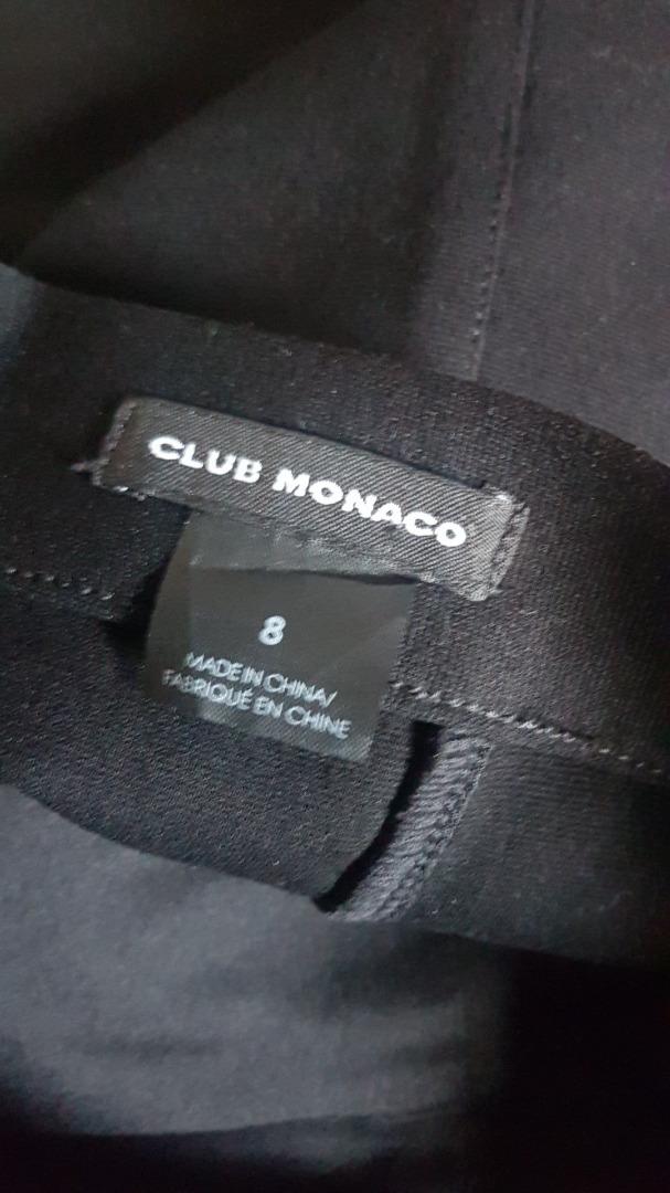 Leather Skirt (Category: Women's Clothes) located in Melbourne. Submitted by ecochicka (Listing ID 1192279973, Image 3). Description: marked a size US 8 which is around an AUS 10/12 front is lamb leather & back is 72% rayon 23% rayon 5% elastane club monaco brand new, tags still attached.