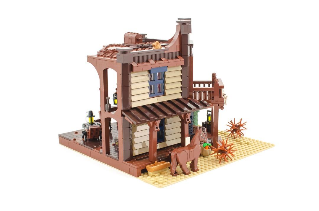 pie Jolly dato Lego Bricklink BL19004 Wild West Saloon (Rare Set), Hobbies & Toys, Toys &  Games on Carousell