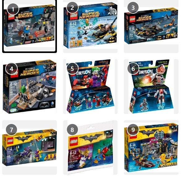 Lego dc new arrivals super villains batcave