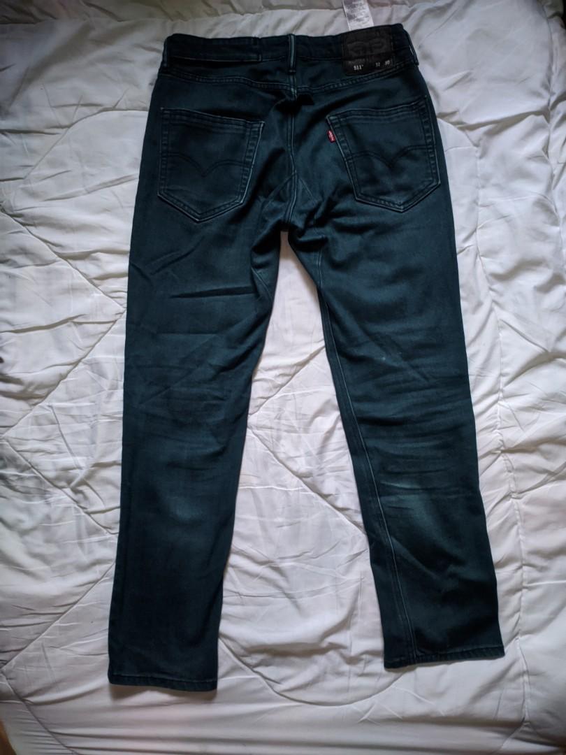 LEVIS 511 BLACK TAB DENIM Men s Fashion Bottoms Jeans on Carousell