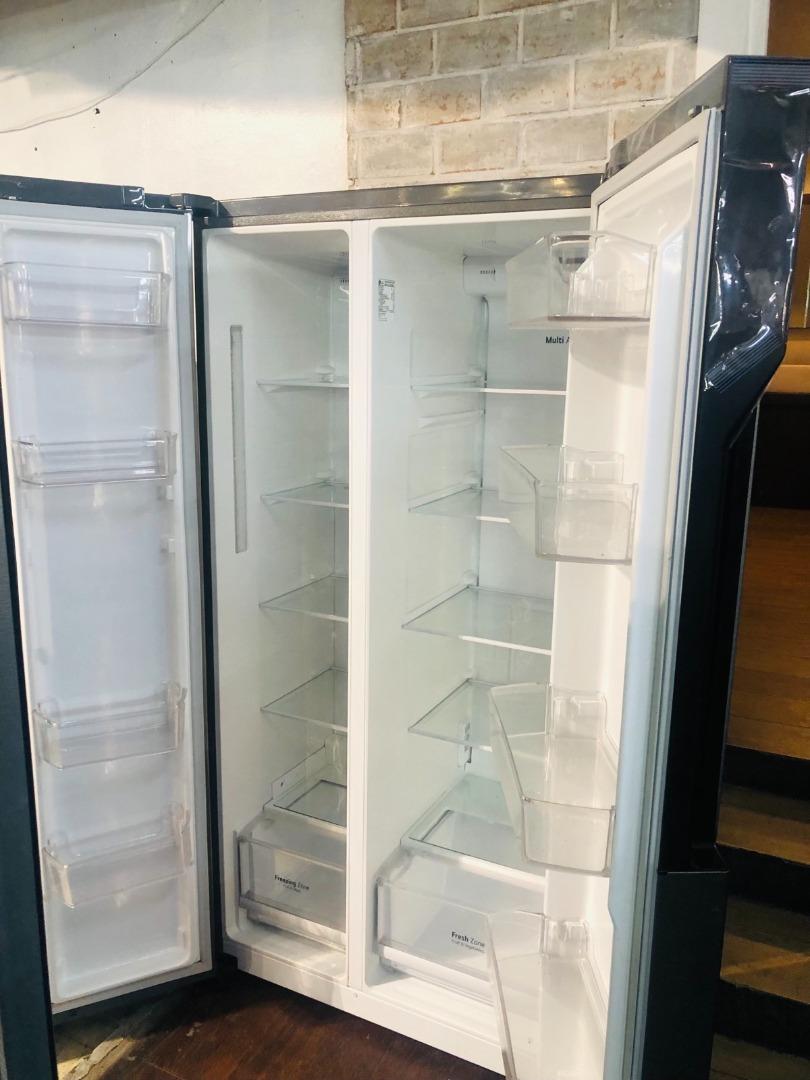 LG Refrigerator Side by Side 24 Cu.Ft, TV & Home Appliances, Kitchen