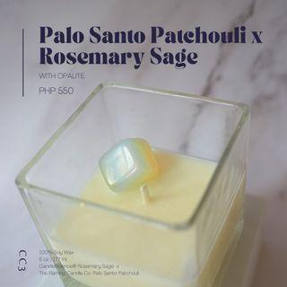 Libra Scented Candle (6 oz) | Rosemary Sage Scented Candle | 100% Soy Wax