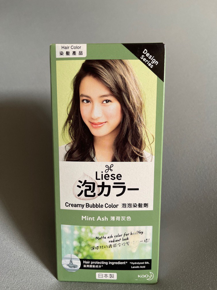 LIESE Creamy Bubble Color Mint Ash, Beauty & Personal Care, Hair on