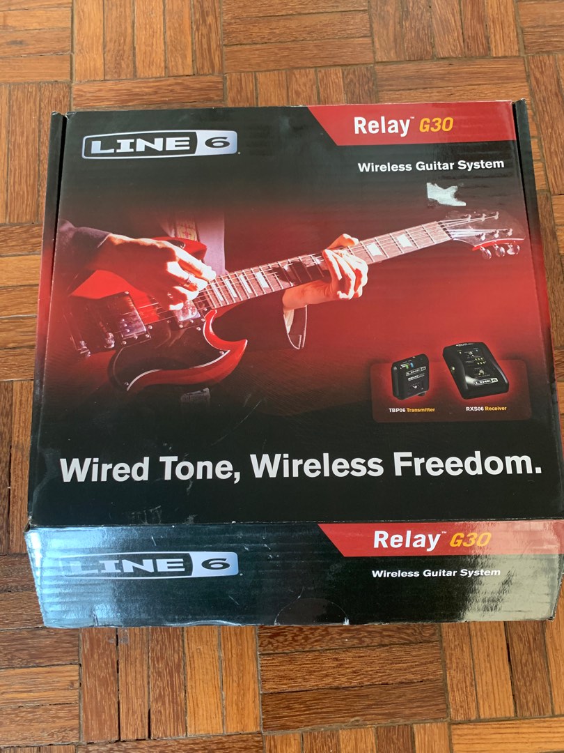 Line 6 Relay G30 Guitar Wireless Set, 興趣及遊戲, 音樂樂器 & 配件, 樂器 Carousell