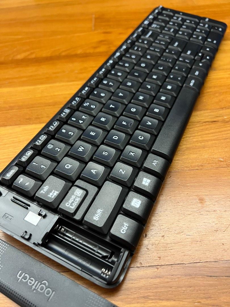 Logitech MK215 wireless keyboard and mouse combo, Computers & Tech