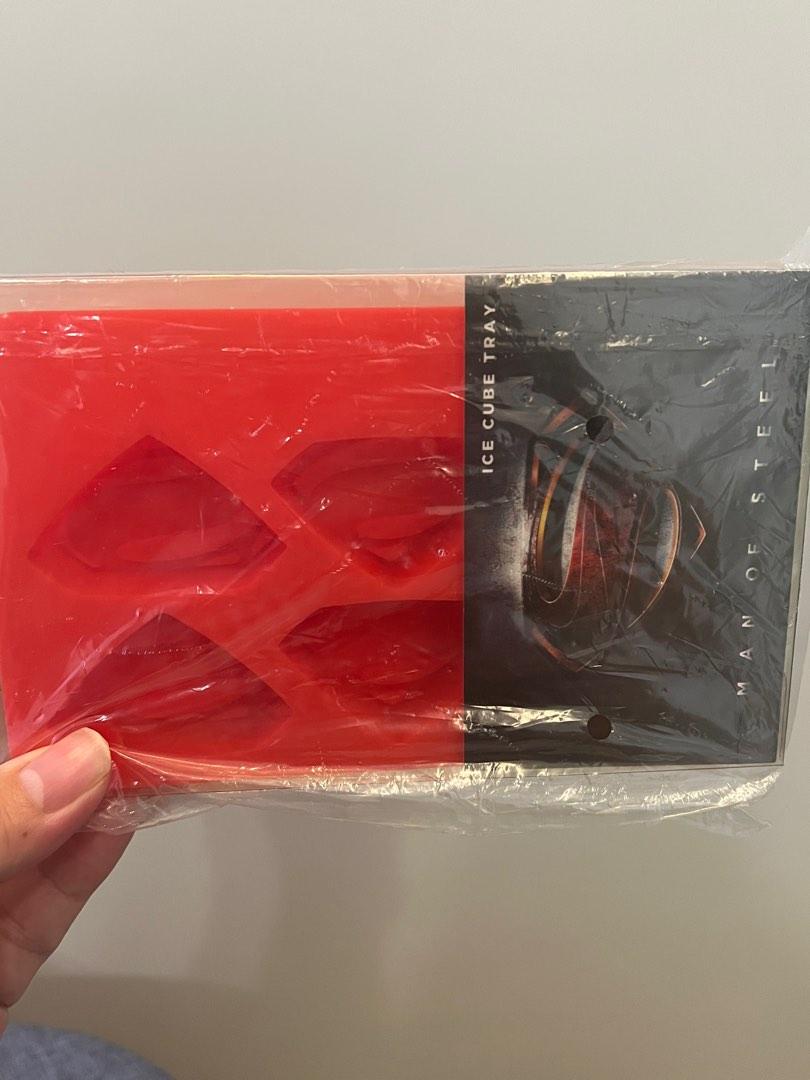 Man of steel Ice Cube Tray (Category: Food Organisation & Storage) located in Singapore. Submitted by pinkyton (Listing ID 1192322265, Image 1). Description: Brand New Man of Steel ice cube tray Qty: 2 ($7 each) .