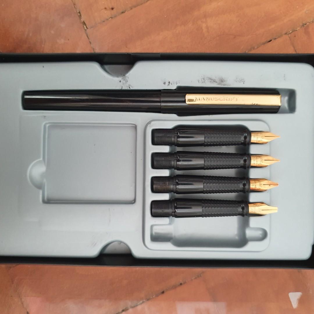 Manuscript Calligraphy Pen Set No Ink As Is Uk Surplus, Hobbies & Toys