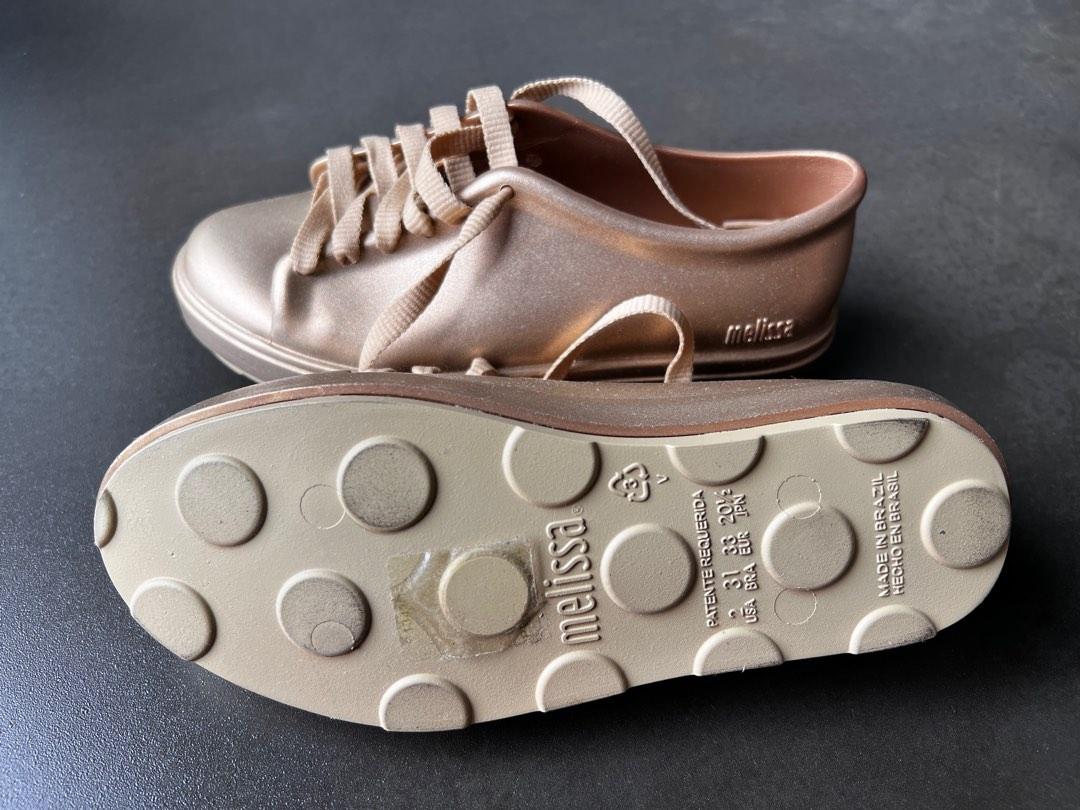 Gold shoes size 2 hot sale