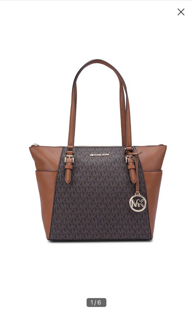 Michael kors on sale tote signature