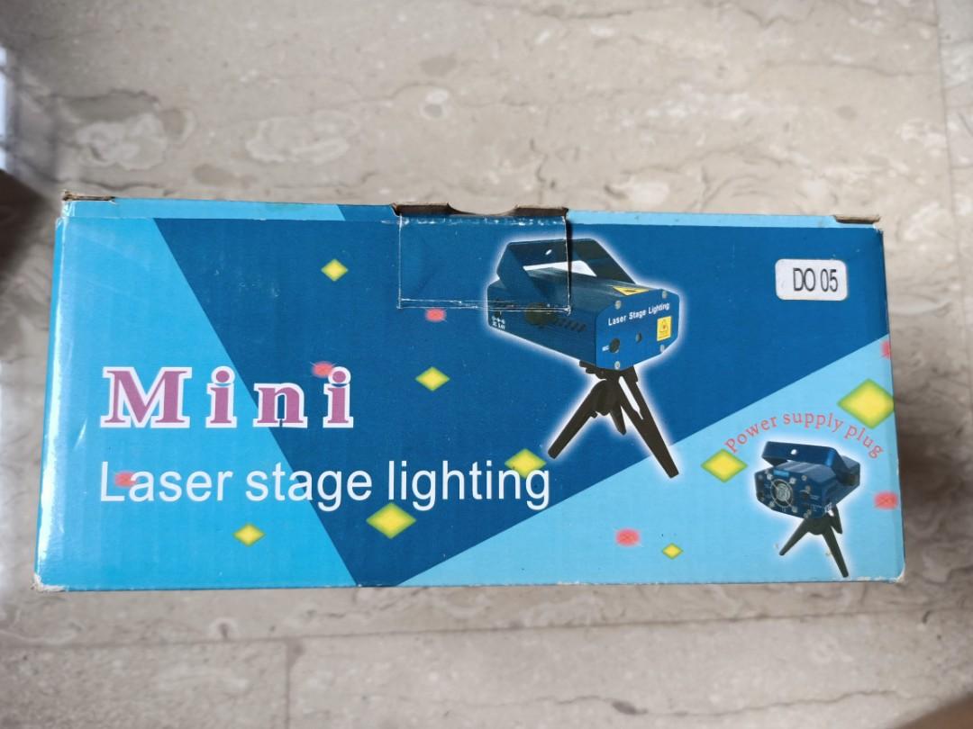 Mini Laser Stage Lighting, Hobbies & Toys, Stationery & Craft