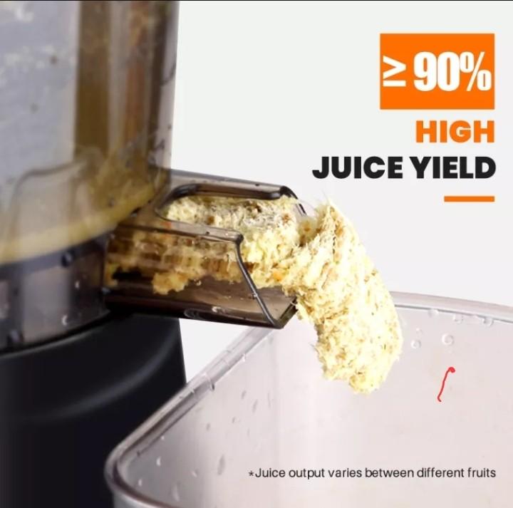 MIUI Slow Juicer Cold Press Compact Easy Wash Low Noise, TV