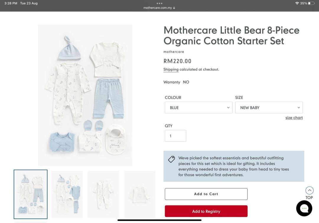 Mothercare registry online