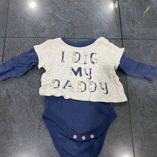 Mothercare handsome baby romper