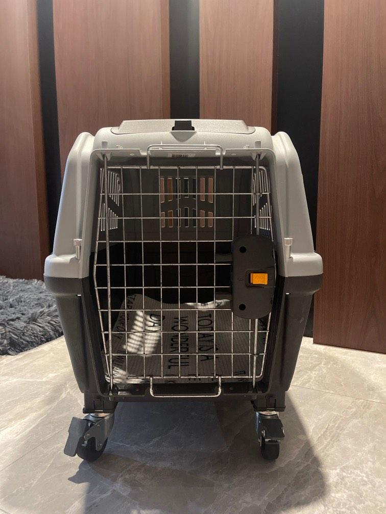 Dog carrier crate MPS ITALIAN PET SKUDO 4 WITH WHEELS, Pet Supplies