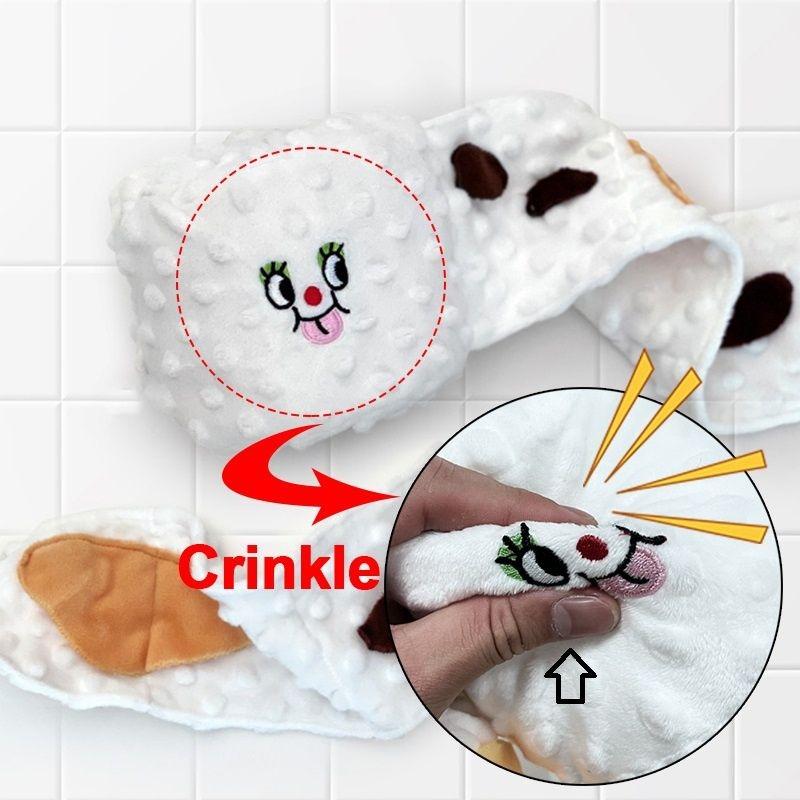 New Pet Dog Toy Simulation Toilet Paper Poop Picking Suit Puppy Plush ...