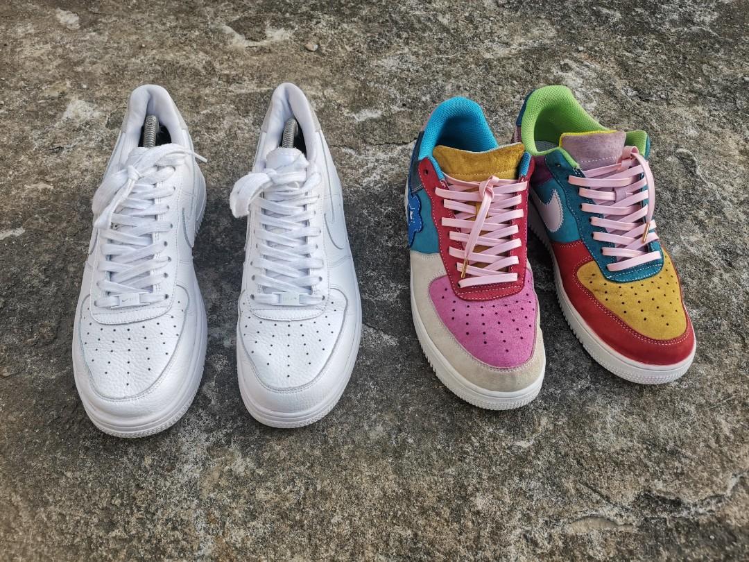 bapesta x nike air force 1