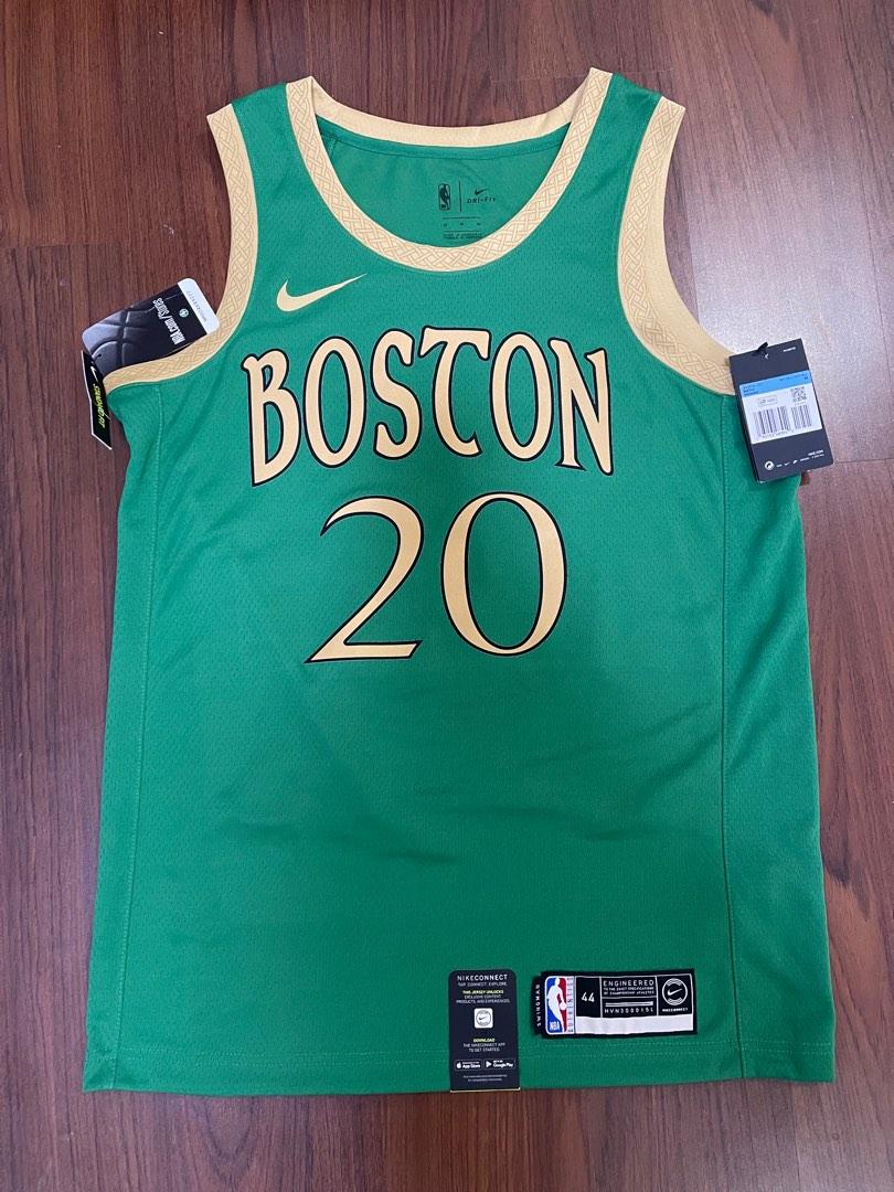 Gordon Hayward Boston Celtics Jersey Men Large Nike Swingman NBA Basketball  20
