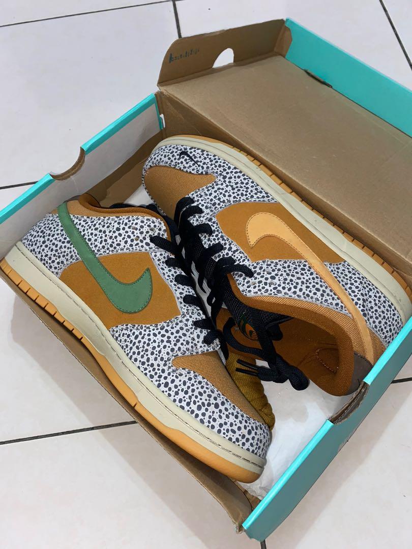 Nike SB Dunk Low Pro Safari UK11 US12 Men s Fashion Footwear