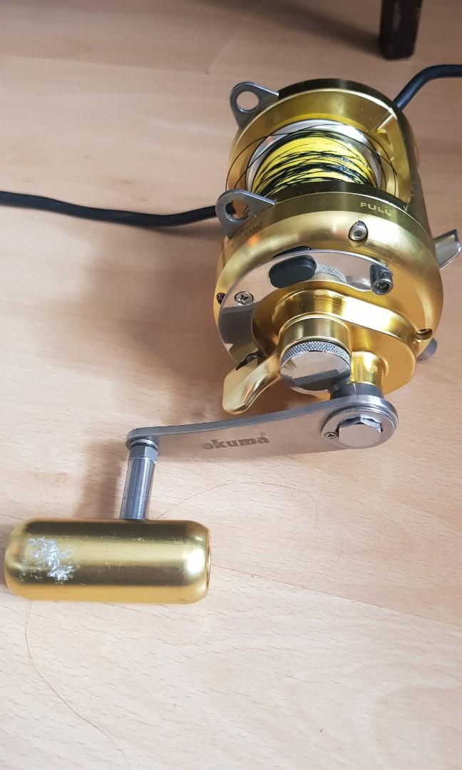 Okuma Titus TG15 Deep Sea Reel, Sports Equipment, Fishing on Carousell