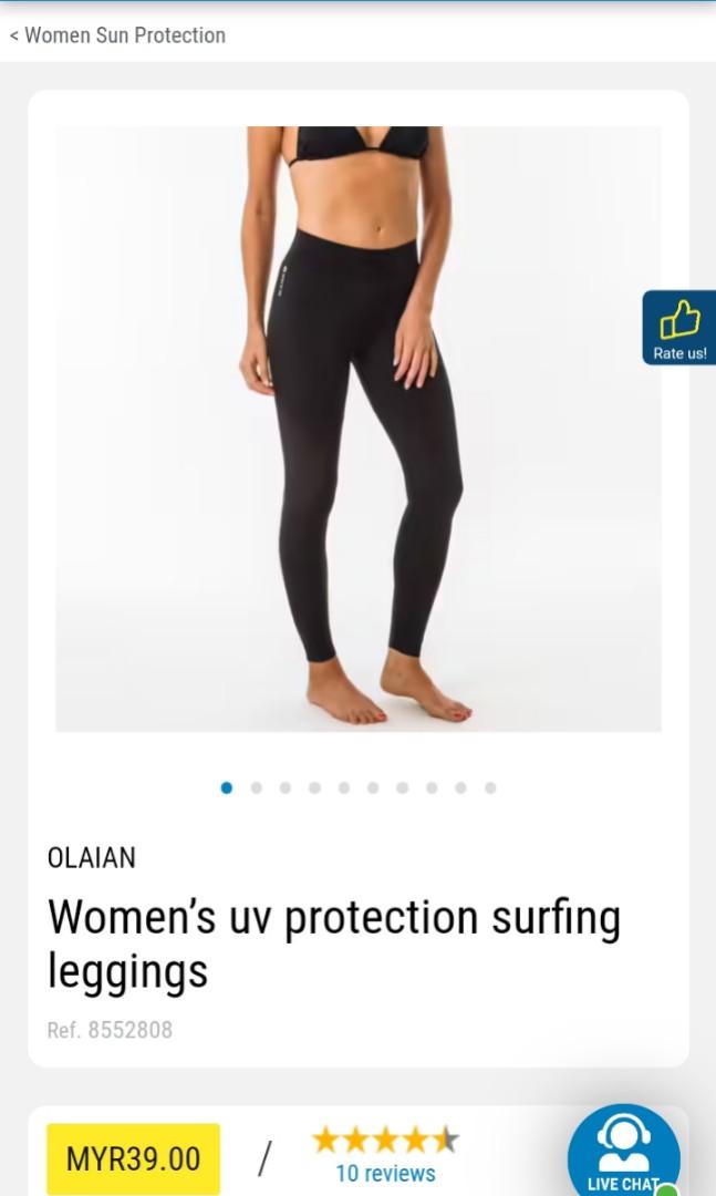 Olaian UV Leggings, Women's Fashion, Swimwear, Bikinis & Swimsuits on  Carousell