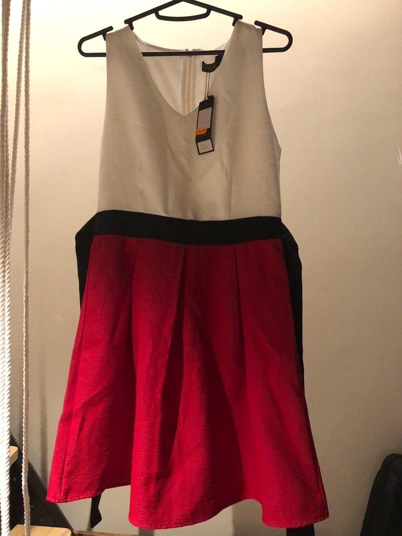 Red one piece gown online