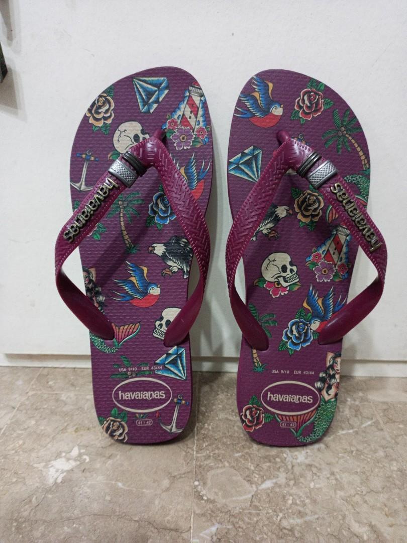 Havaianas metal logo best sale