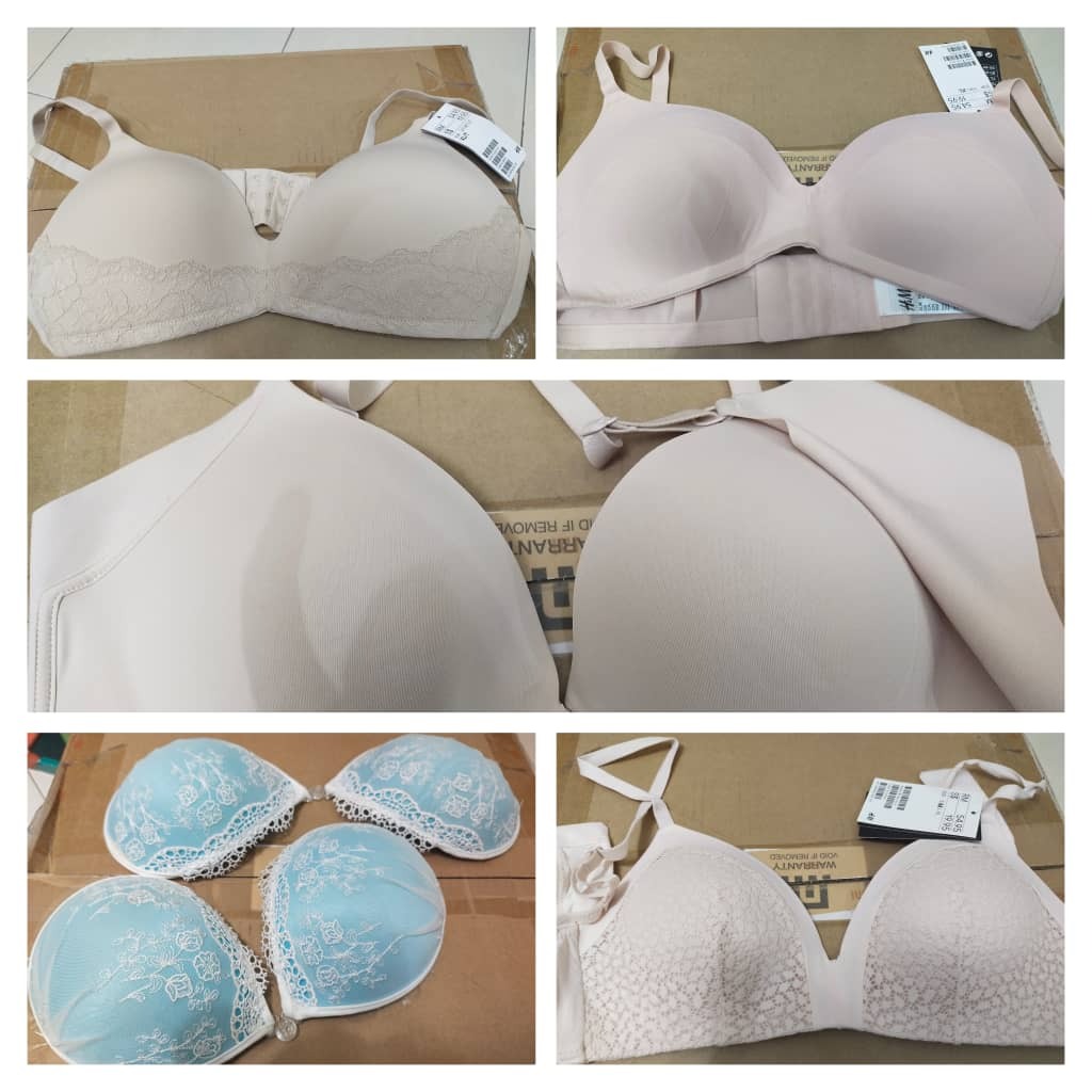 Brand New Seamless Padded Bra XL Non Wired Microfibre Push Up H&M Seamless  Rubber 6 Pieces Stock Clearance, Women's Fashion, New Undergarments &  Loungewear on Carousell