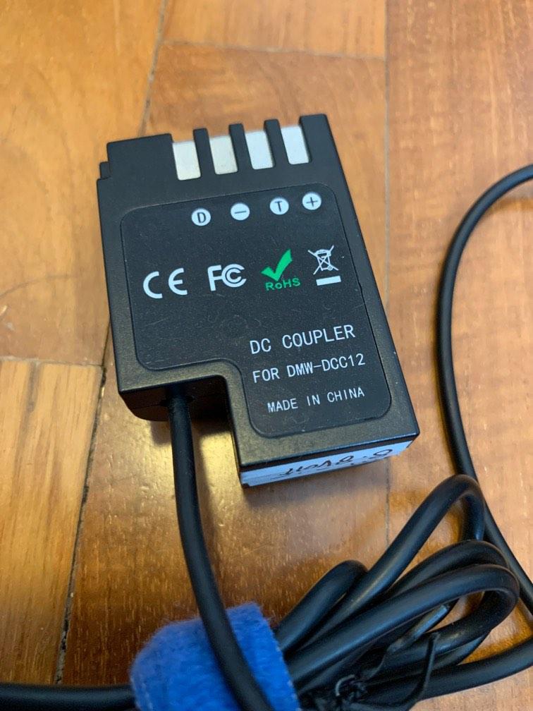 Panasonic GH5 DC Drive Cable USB Dummy Battery DC Coupler, Photography, Photography Accessories