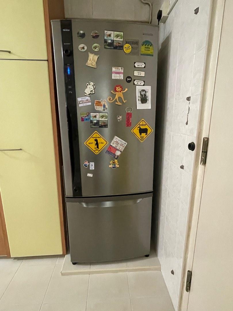 Panasonic Inverter Fridge (2 doors) NRBW465X, 368L, TV & Home