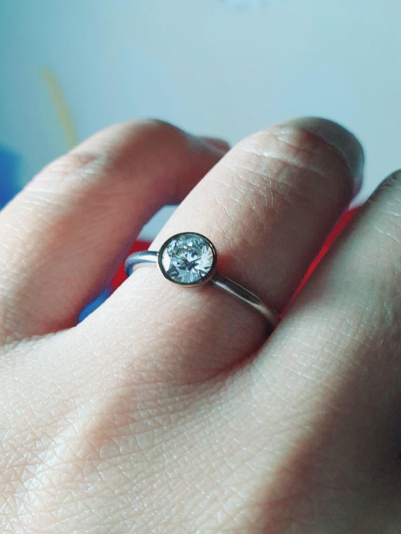 Petite circle ring pandora hotsell
